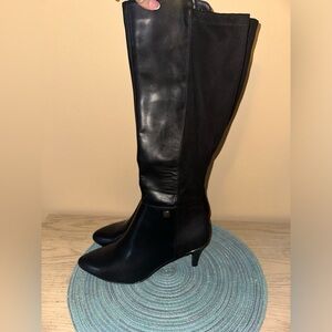 Kitten Heeled Black Boots